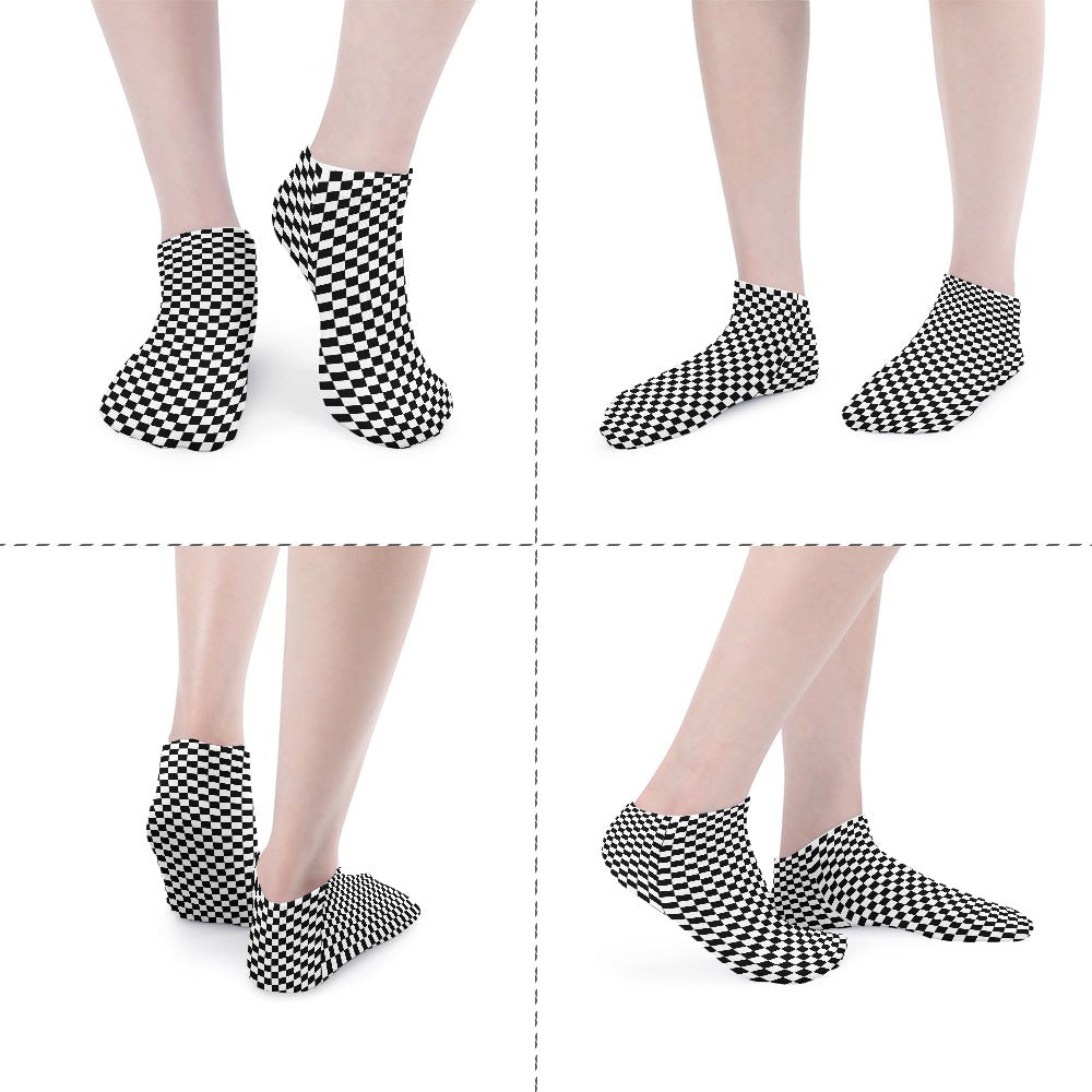 Checkerboard Socks 5 Pairs