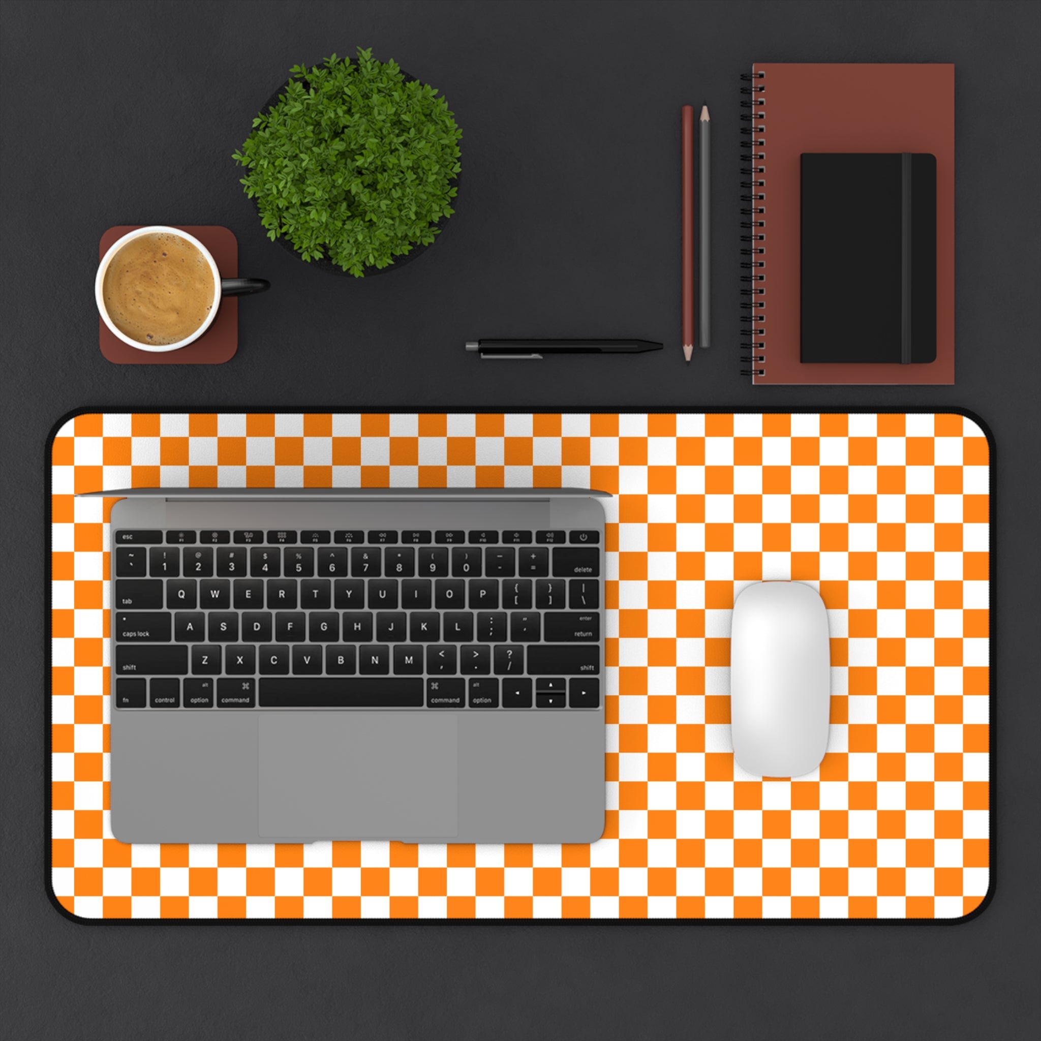 Checkerboard Desk Mat