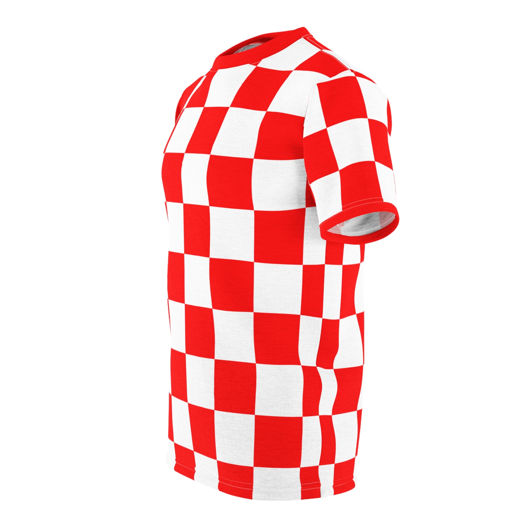 Red & White Checkerboard Shirt