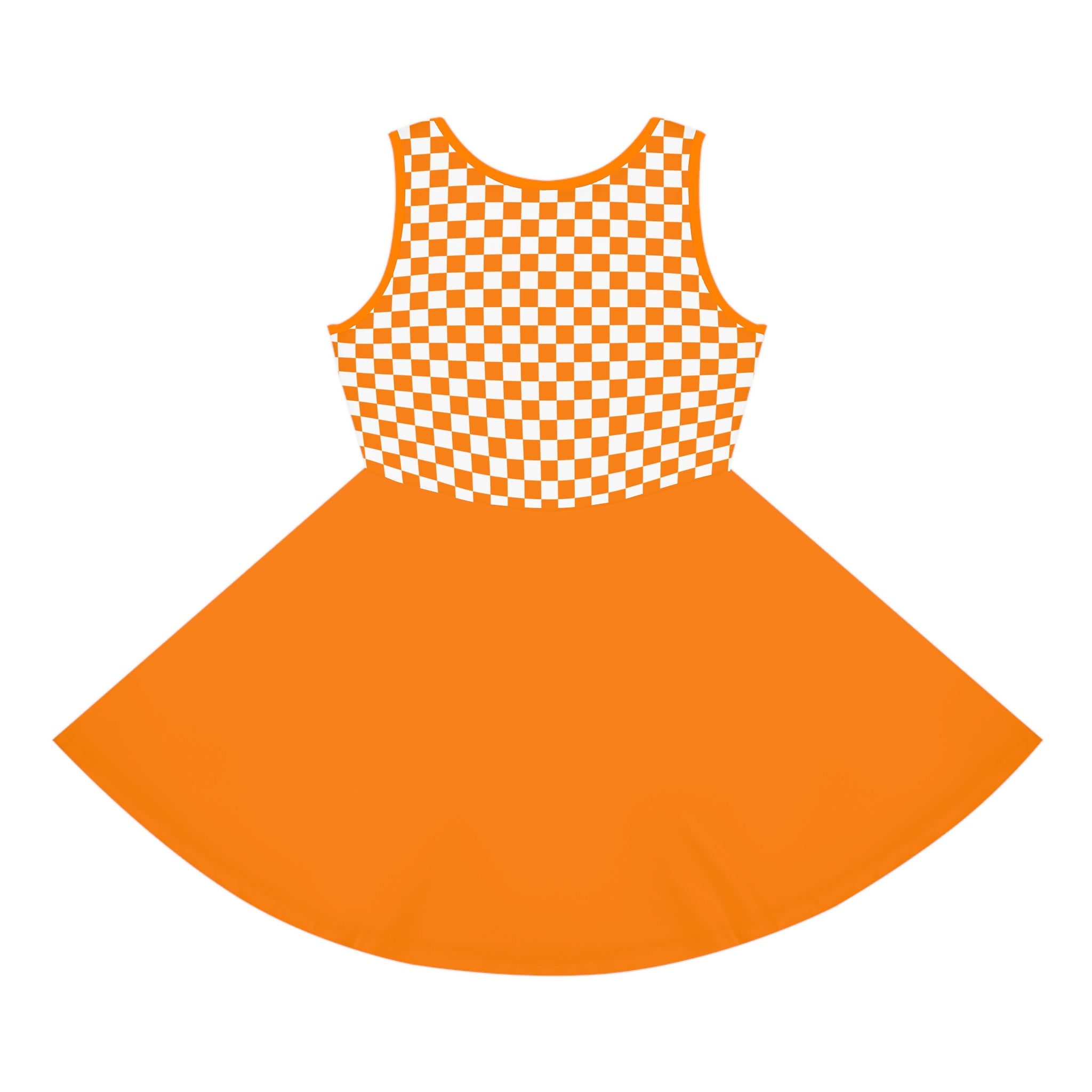 Girls Checkerboard Sundress