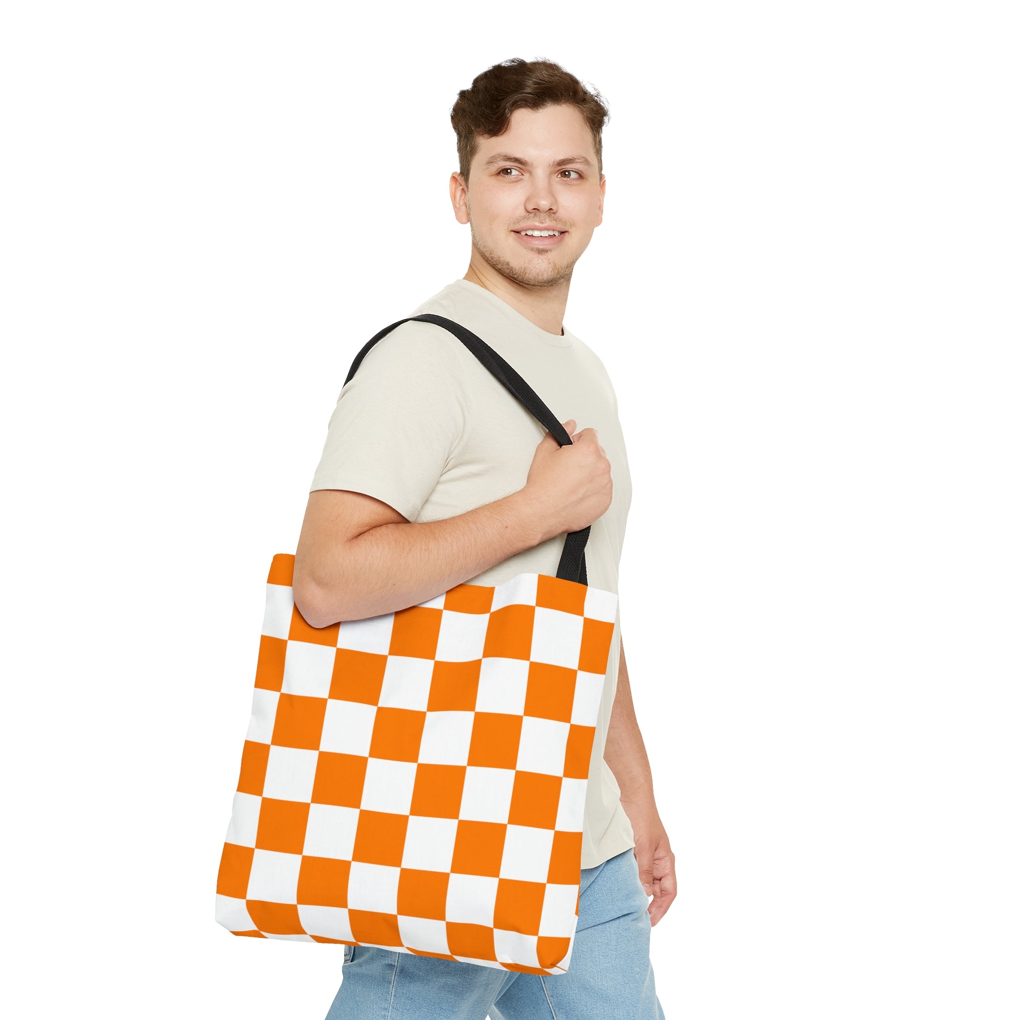 Checkerboard Tote Bag