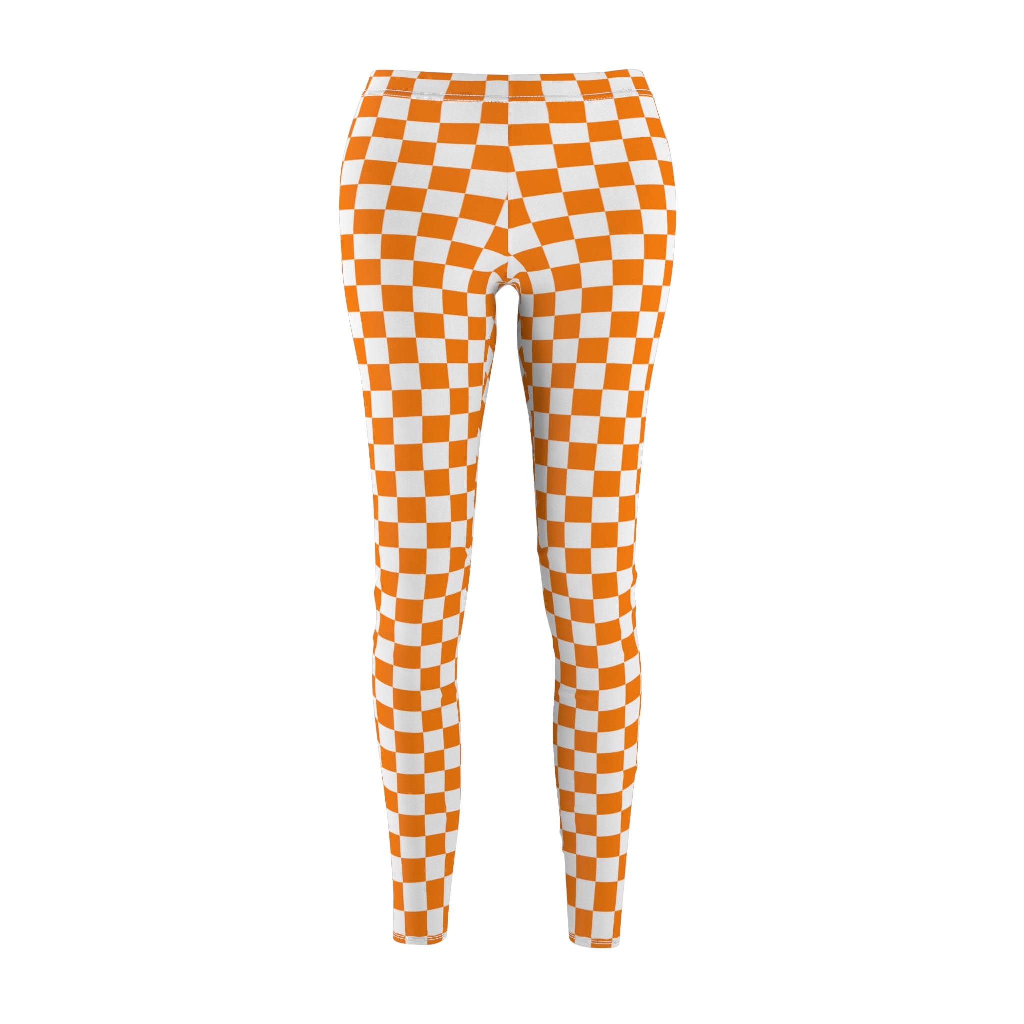 Women's Checkerboard Casual Leggings