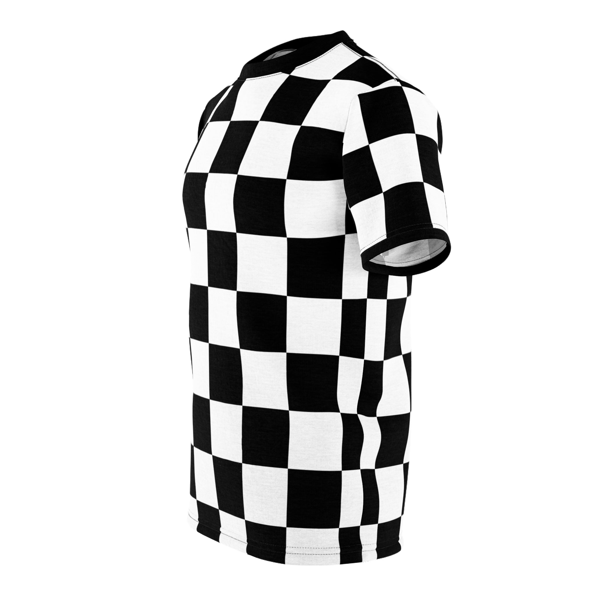 Black & White Checkerboard Shirt