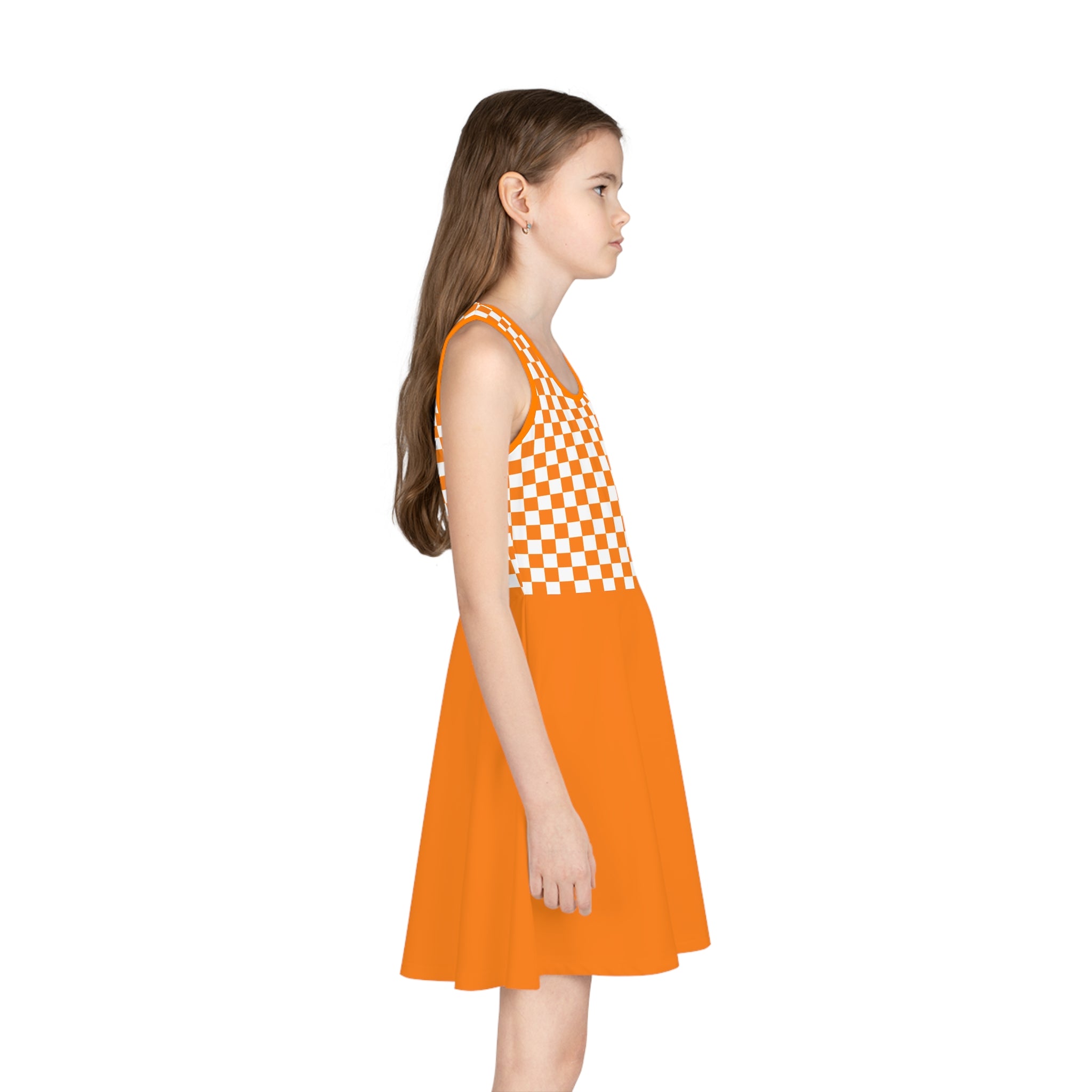 Girls Checkerboard Sundress