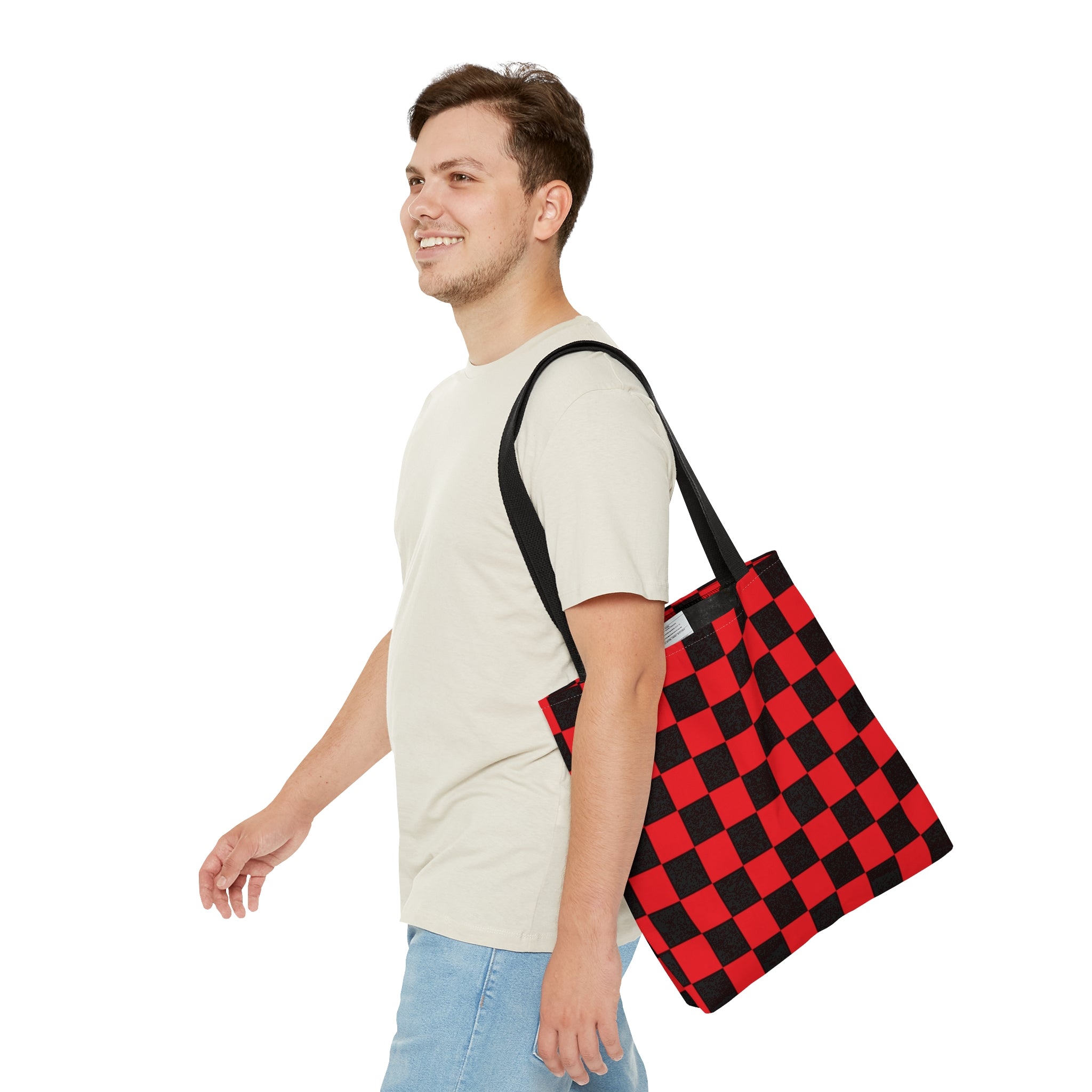 Checkerboard Tote Bag