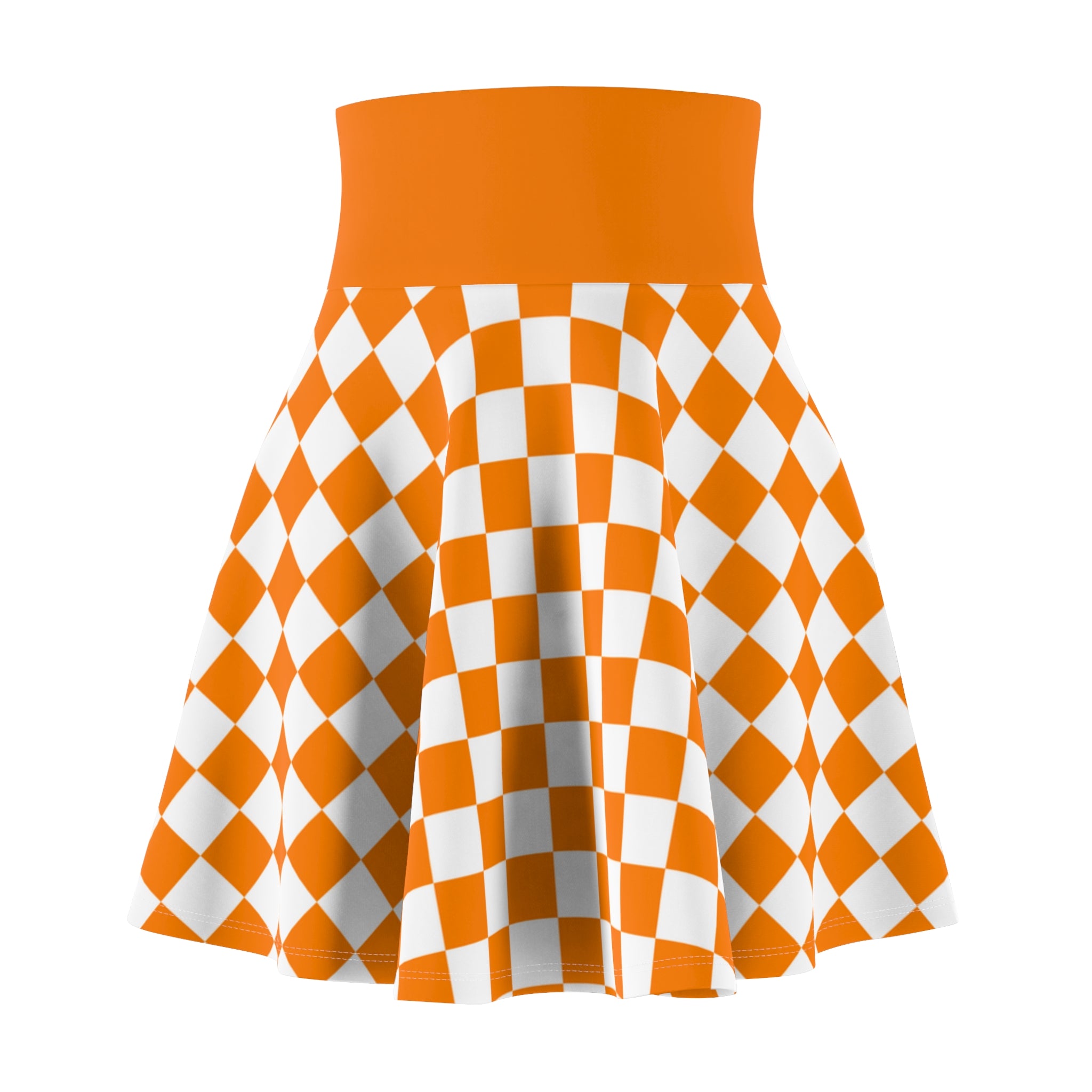 Women's Checkerboard Skater Skirt