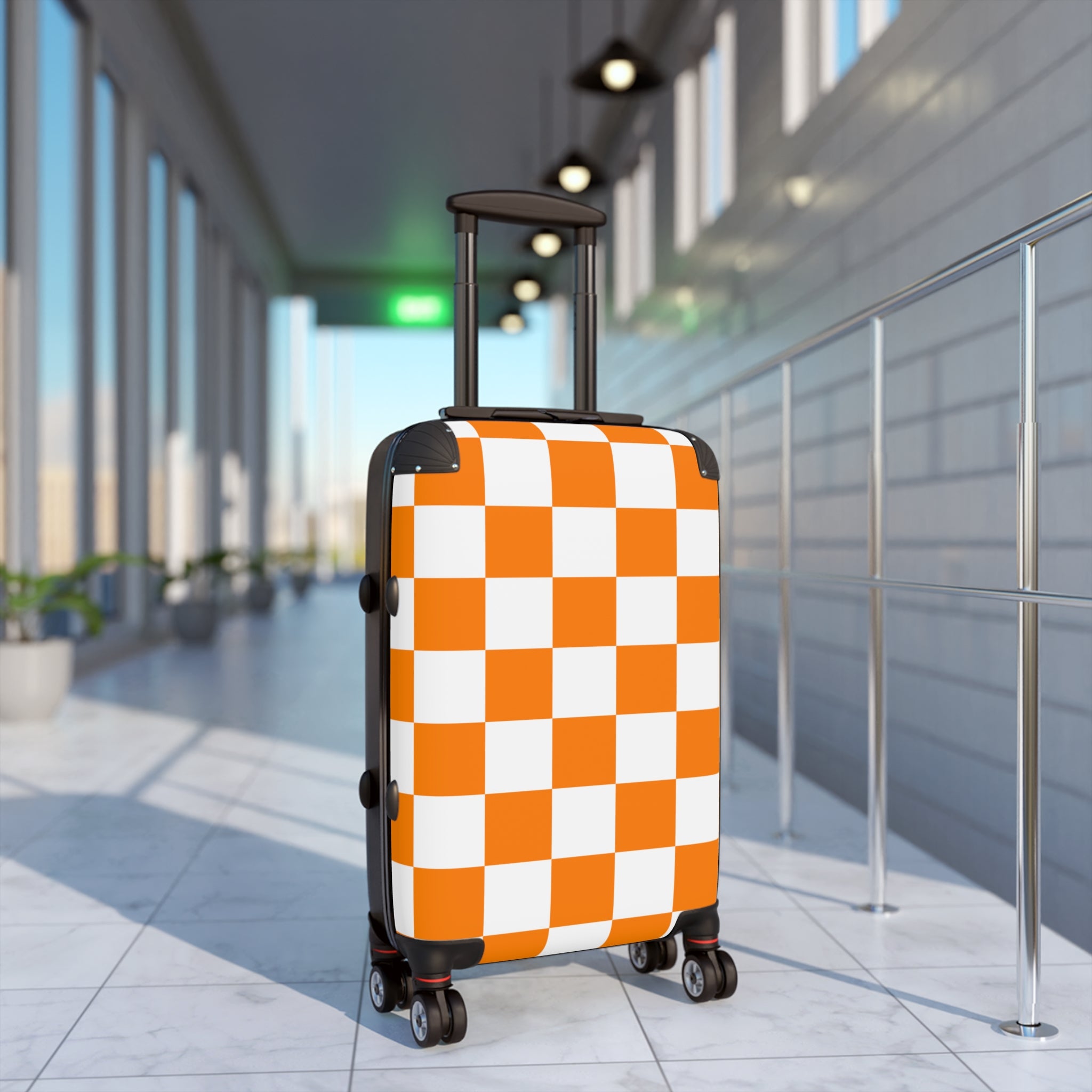 Checkerboard Suitcase Available in 3 sizes