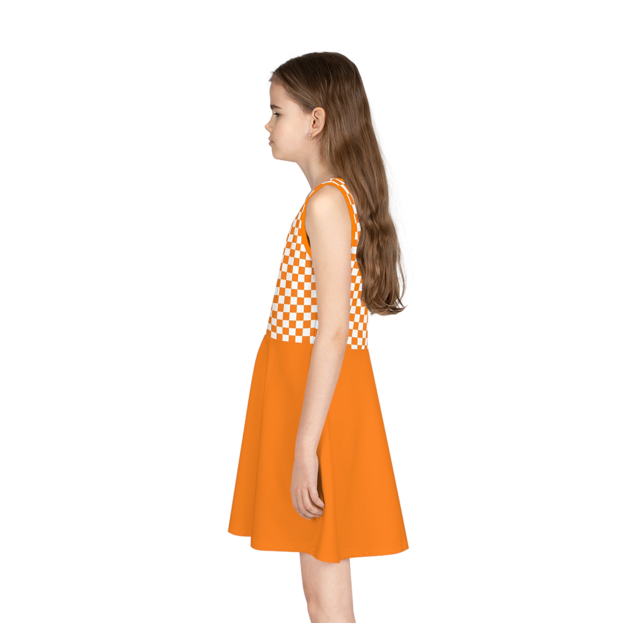 Girls Checkerboard Sundress