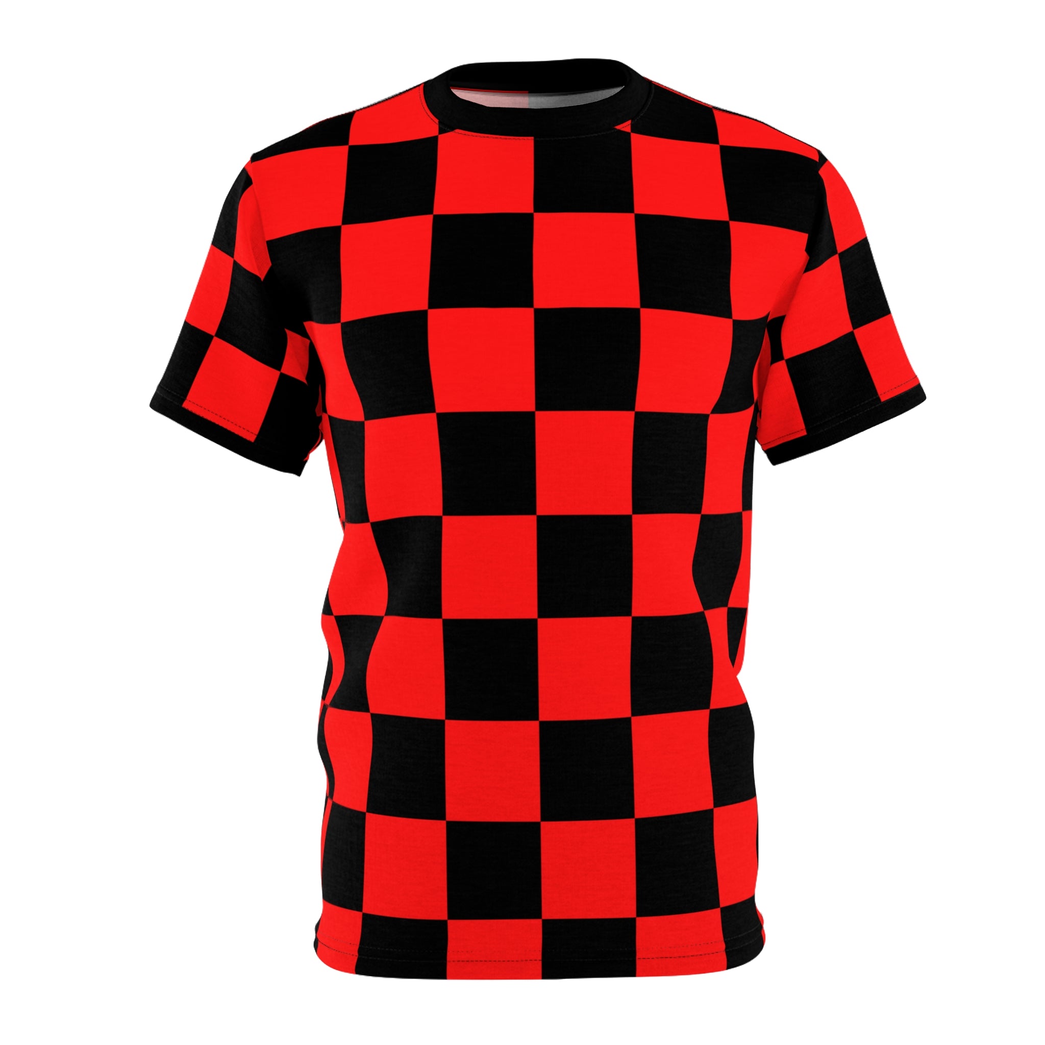 Checkers Black & Red Checkerboard Shirt