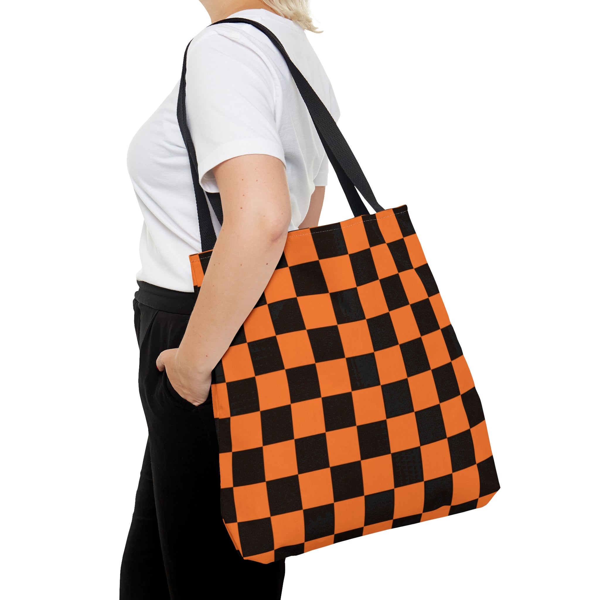 Checkerboard Tote Bag