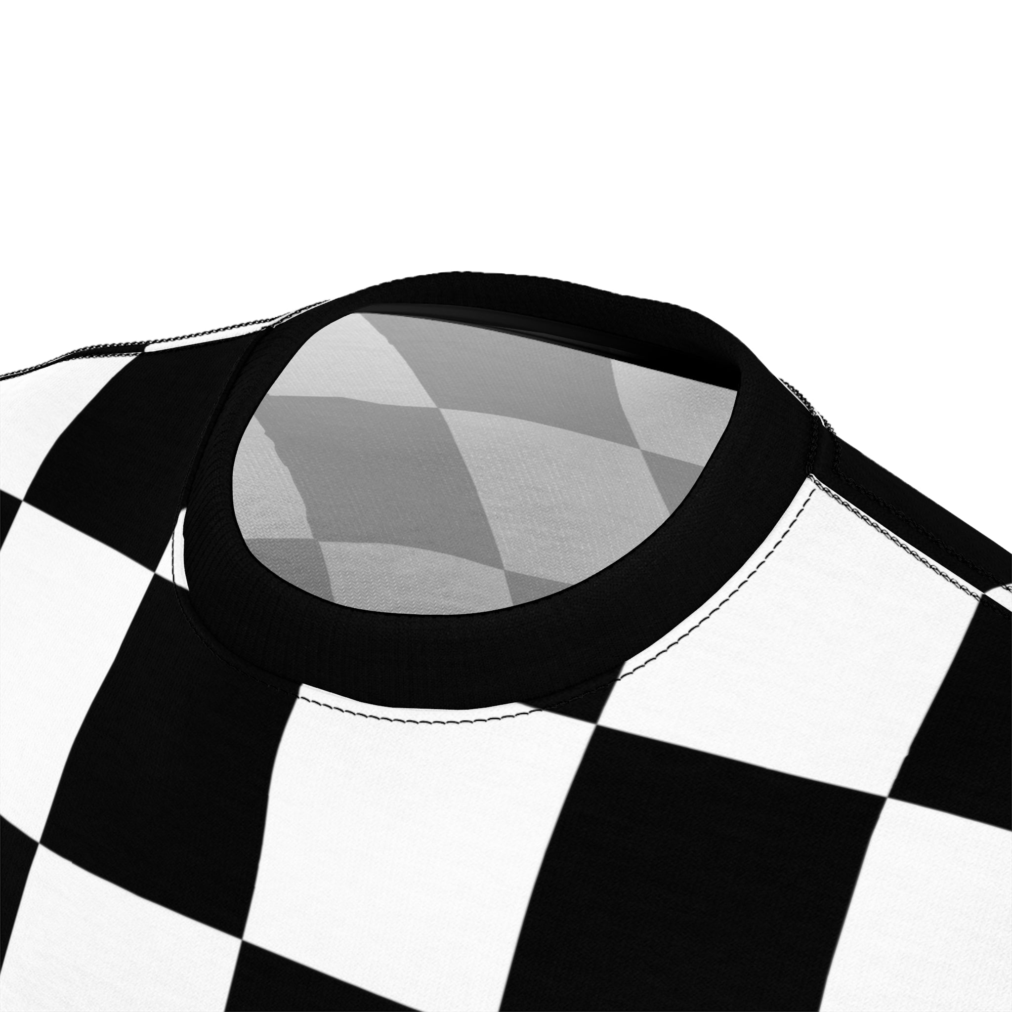 Black & White Checkerboard Shirt
