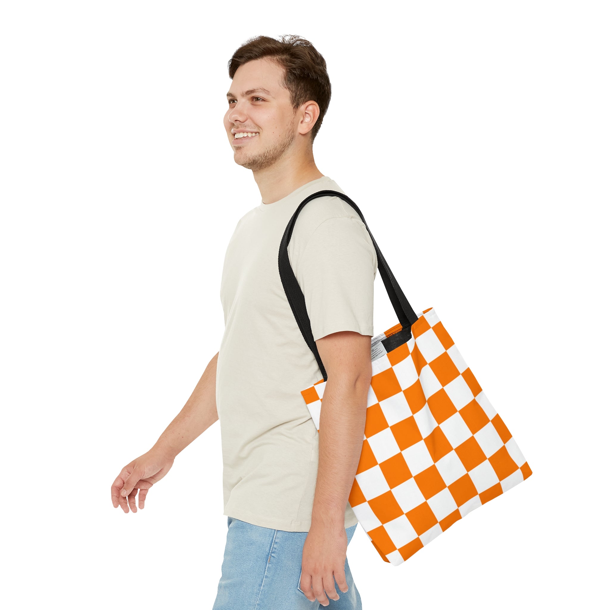 Checkerboard Tote Bag