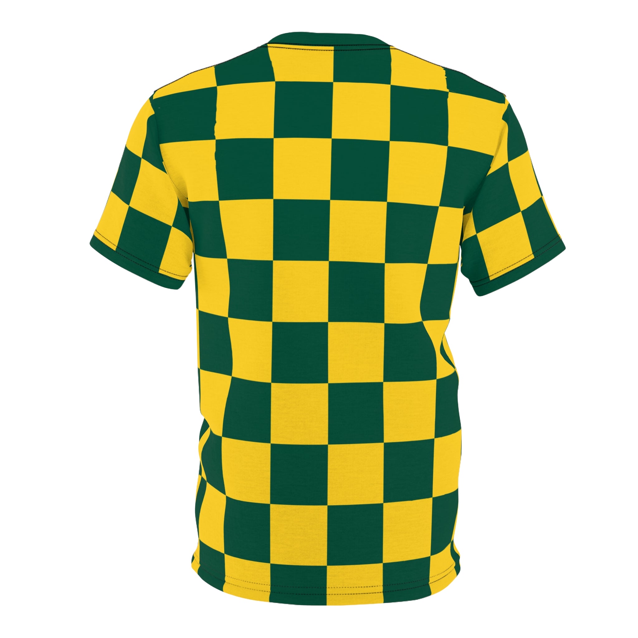 Checkerboard Shirt Yellow & Green