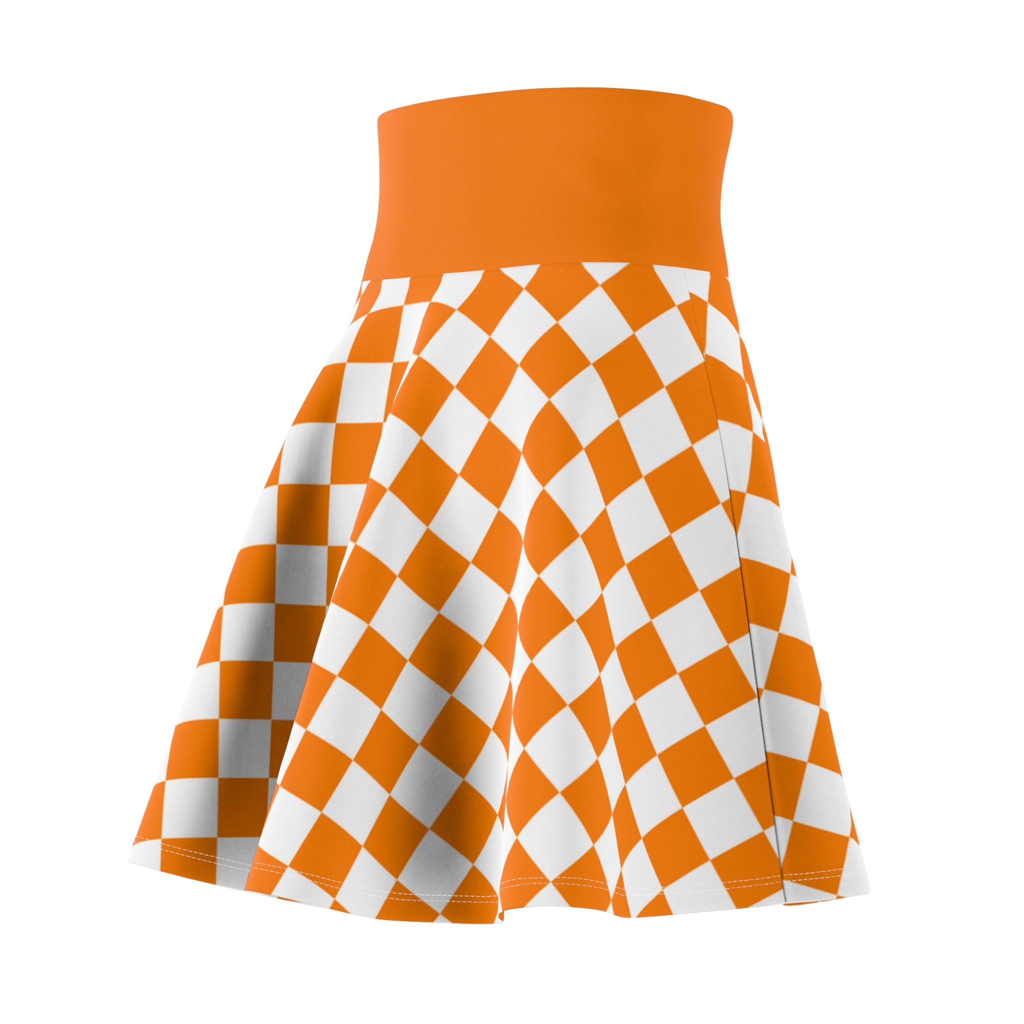 Women's Checkerboard Skater Skirt