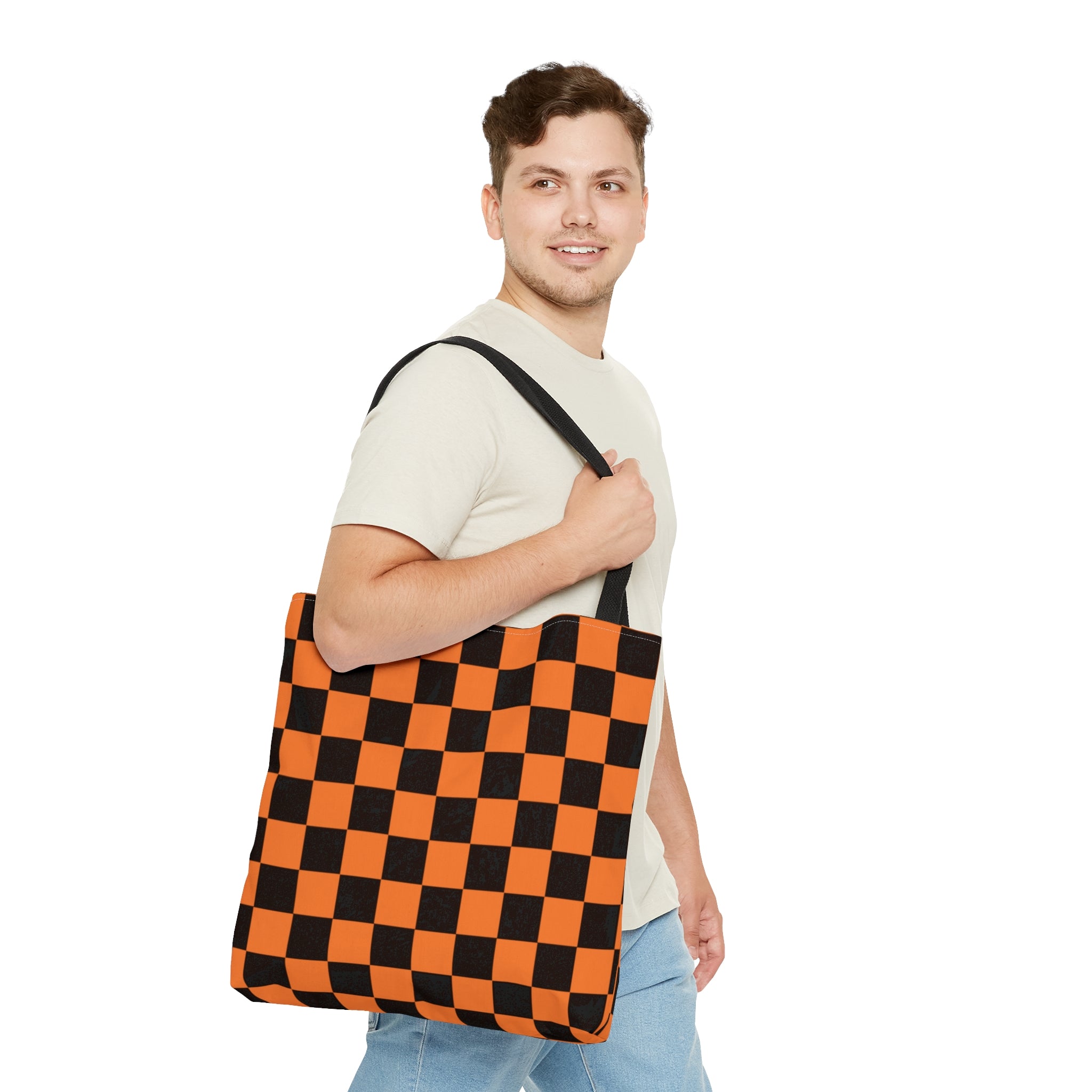 Checkerboard Tote Bag