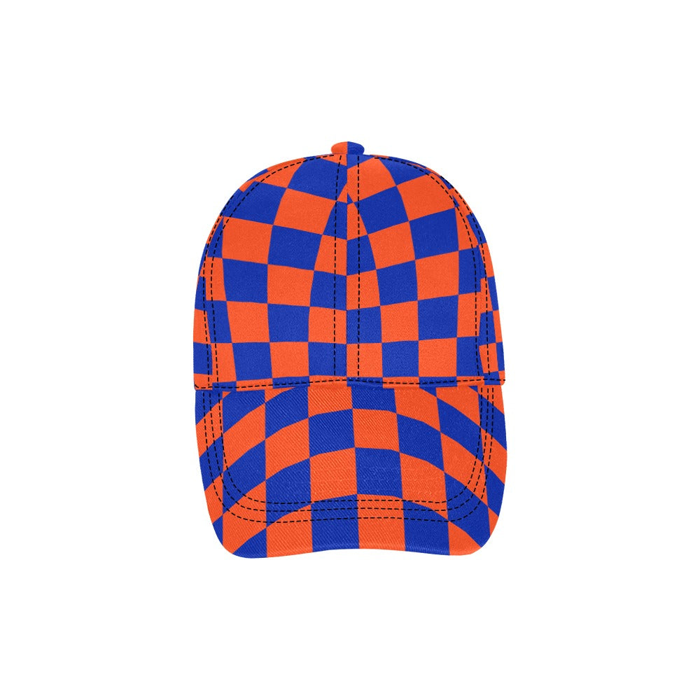 Unisex Checkerboard Cap