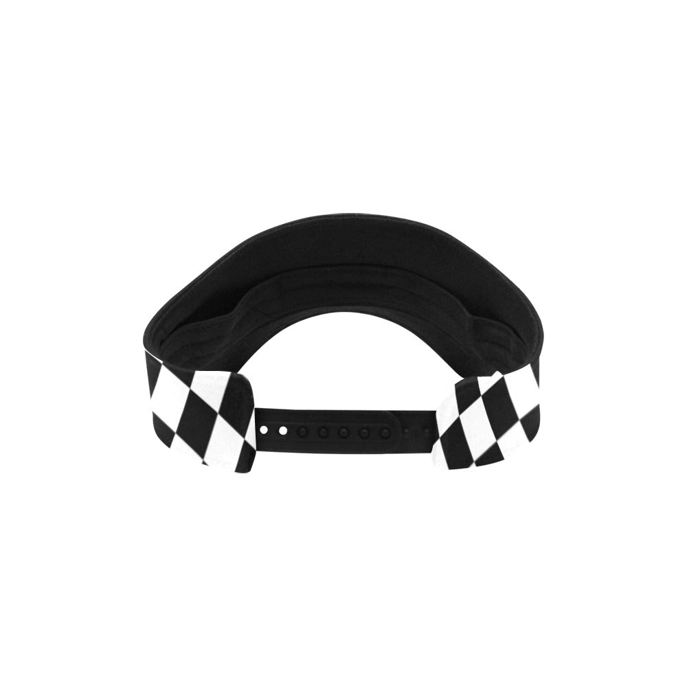 Unisex Checkerboard Sportswear Visor