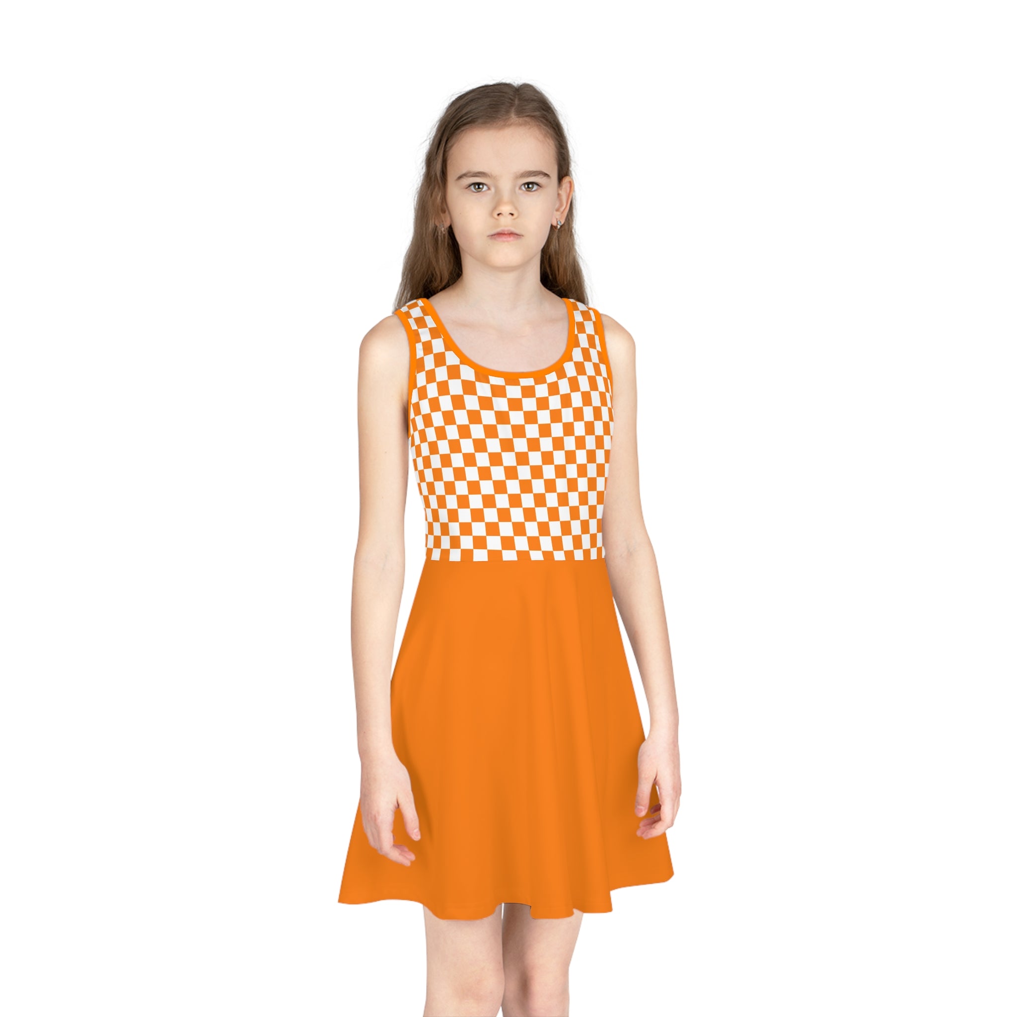 Girls Checkerboard Sundress