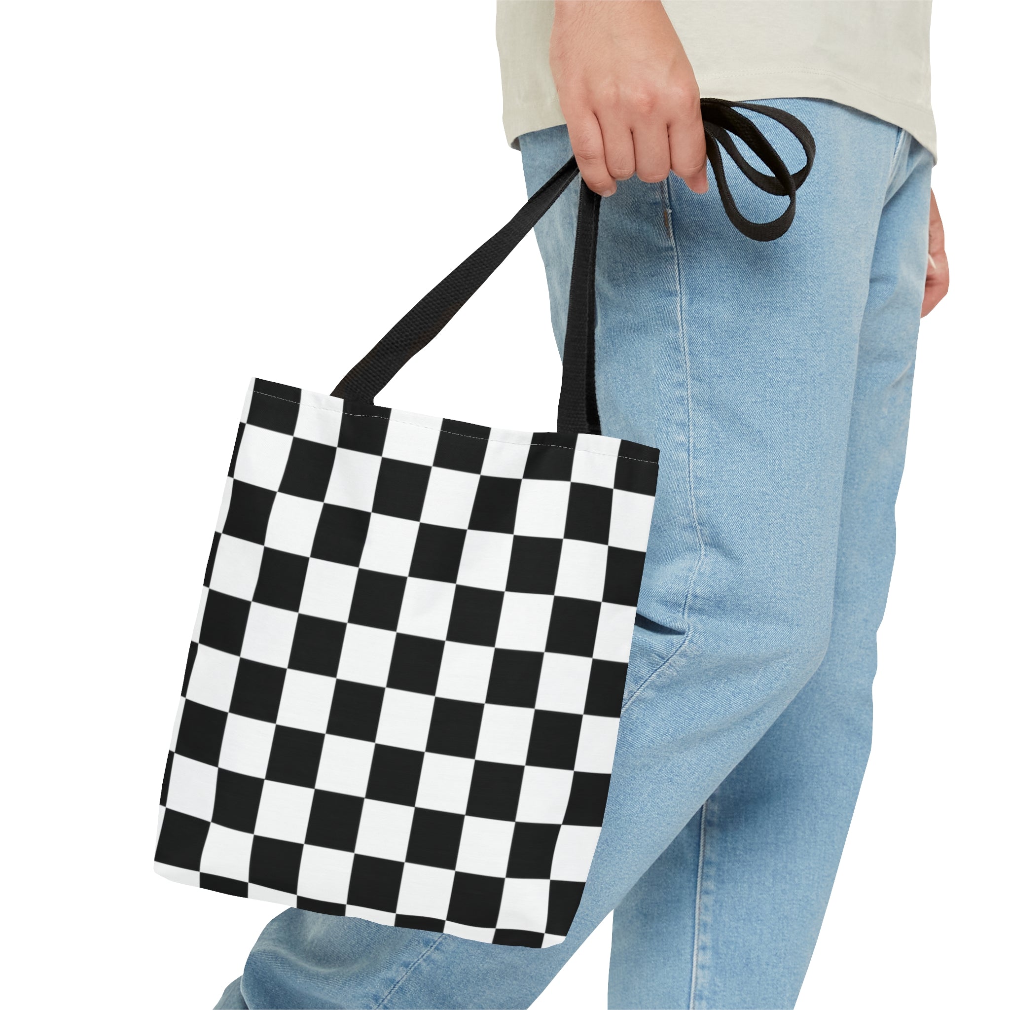 Checkerboard Tote Bag