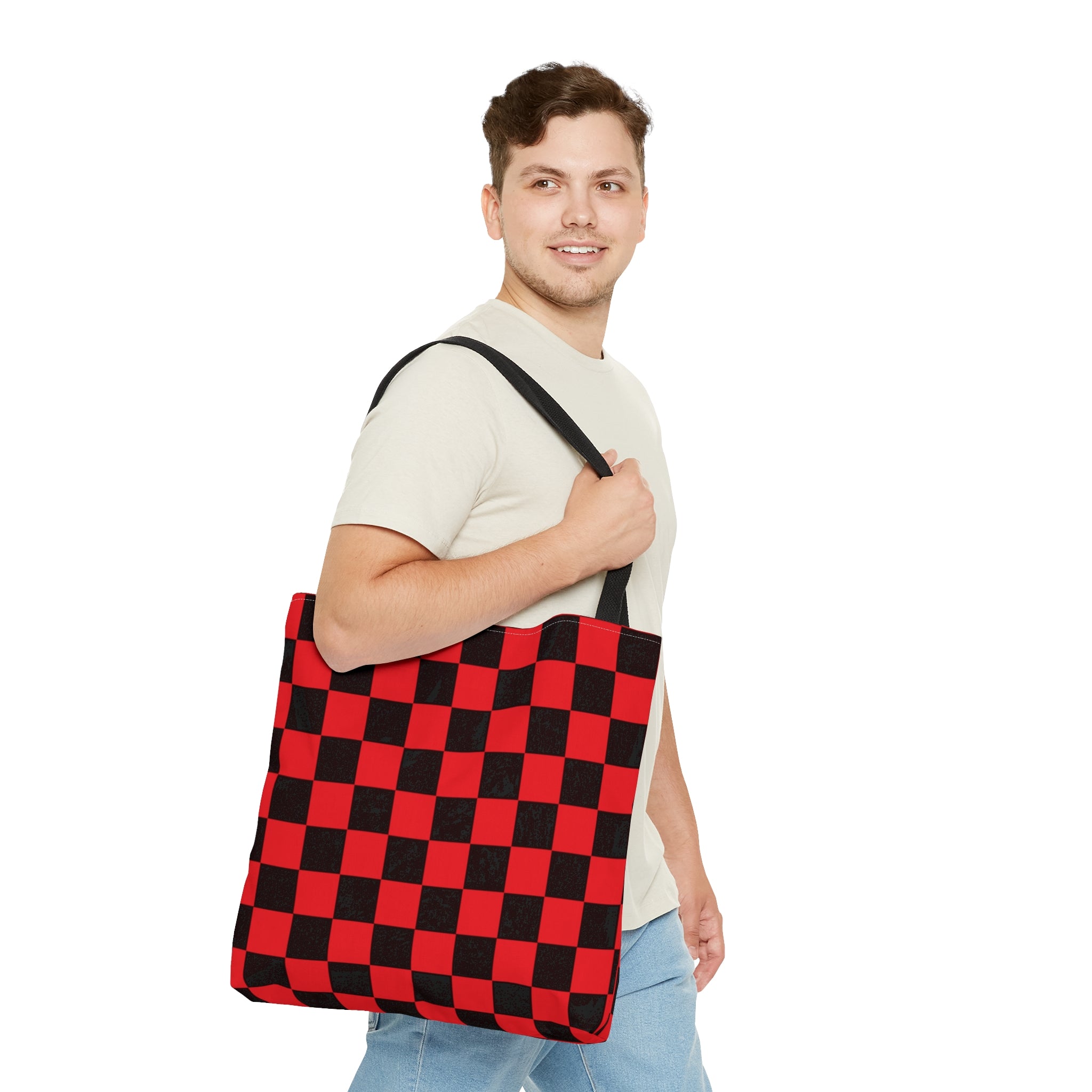 Checkerboard Tote Bag