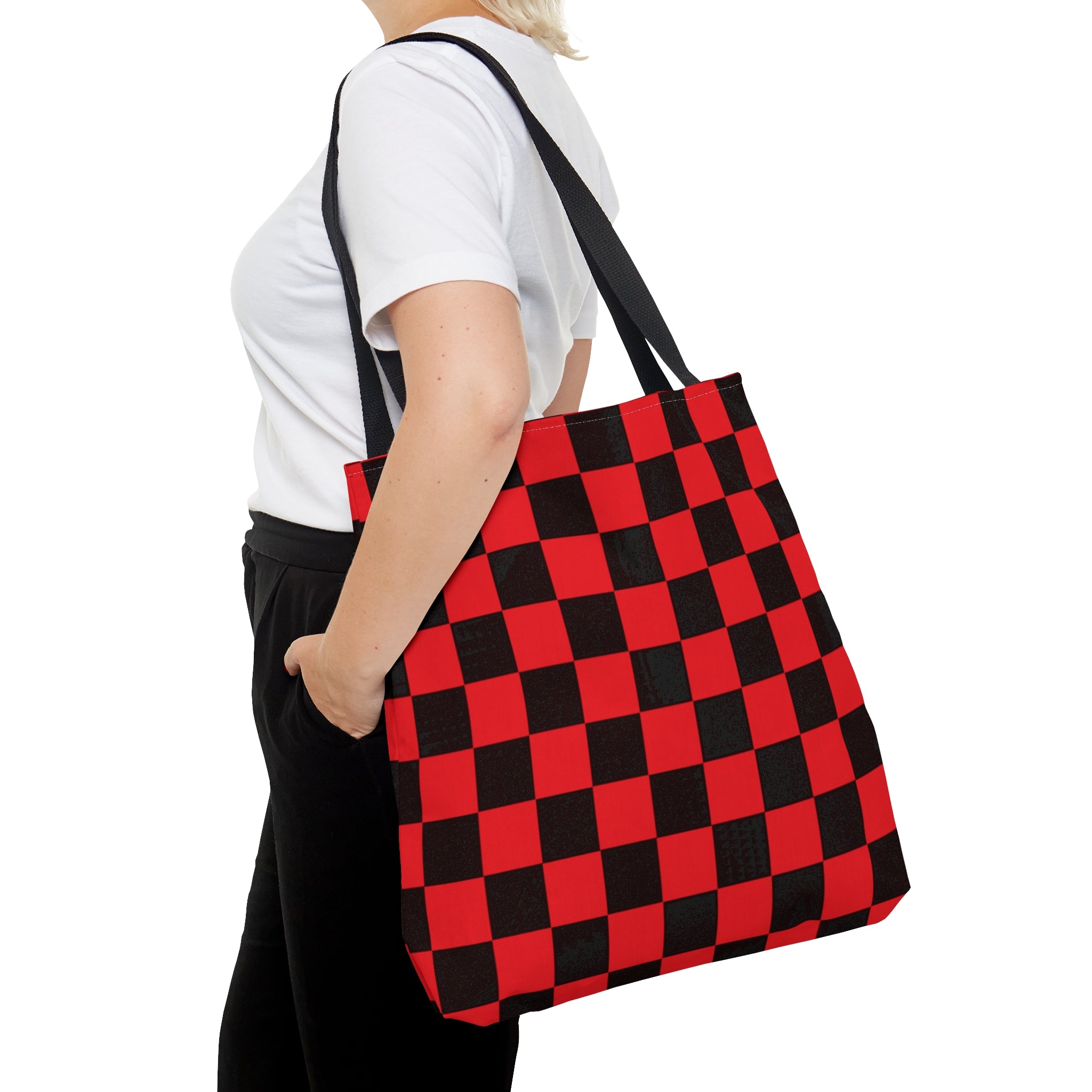 Checkerboard Tote Bag