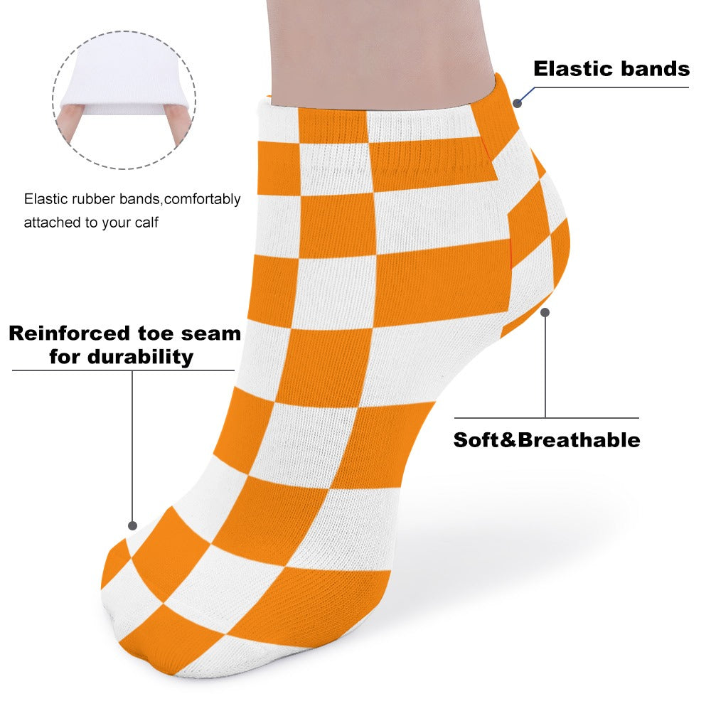 Checkerboard Socks 5 Pairs