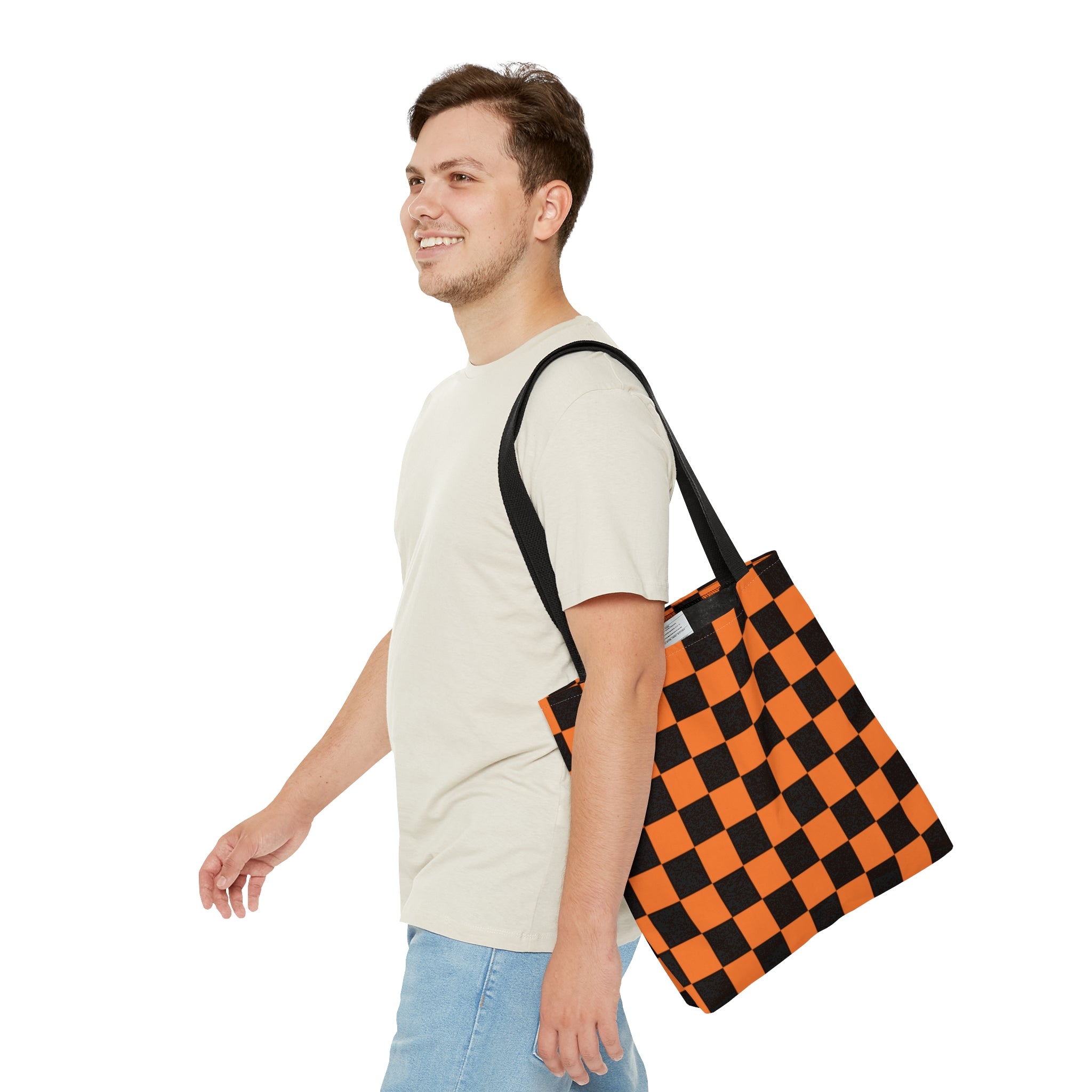 Checkerboard Tote Bag
