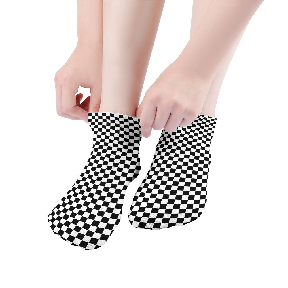 Checkerboard Socks 5 Pairs