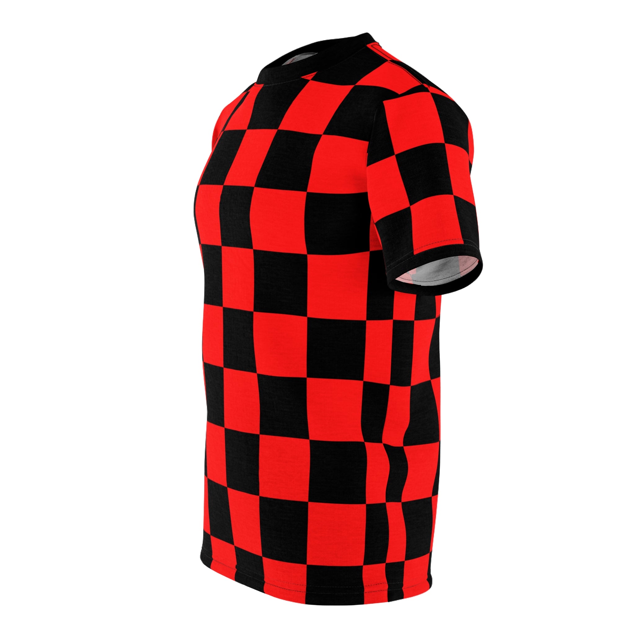 Checkers Black & Red Checkerboard Shirt