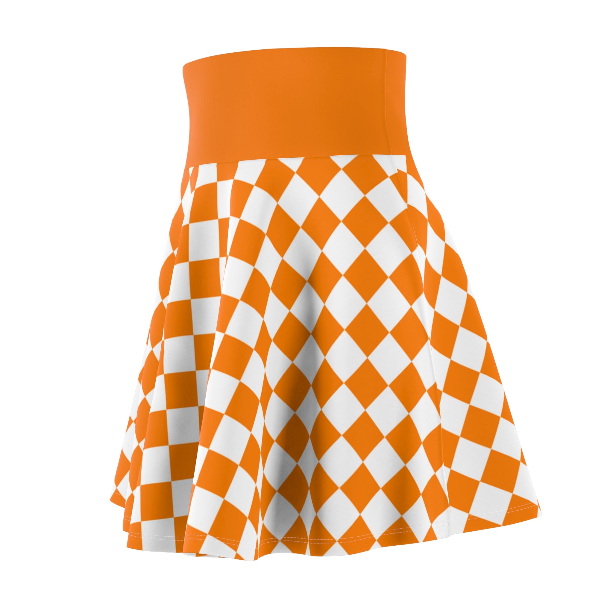 Women's Checkerboard Skater Skirt