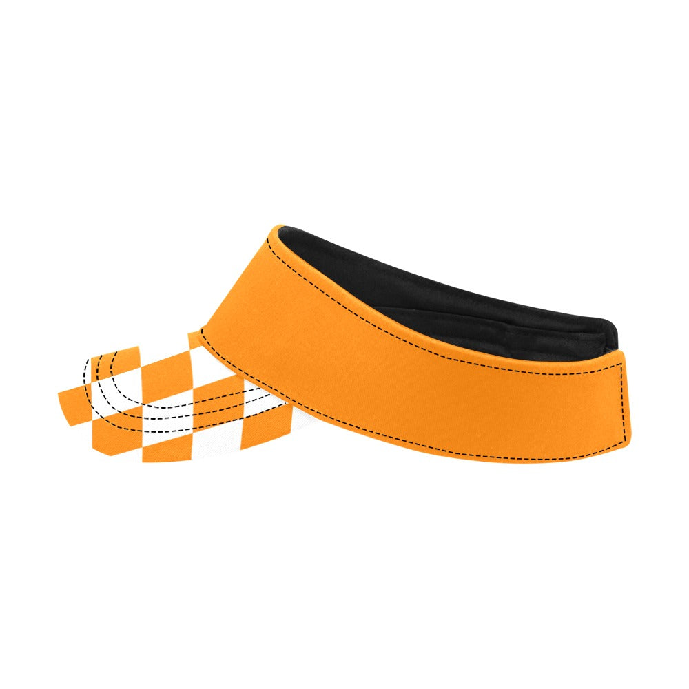 Unisex Checkerboard Sportswear Visor
