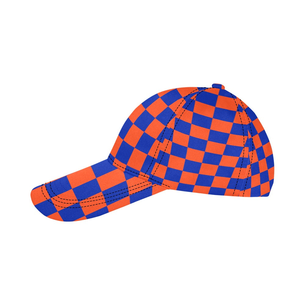 Unisex Checkerboard Cap