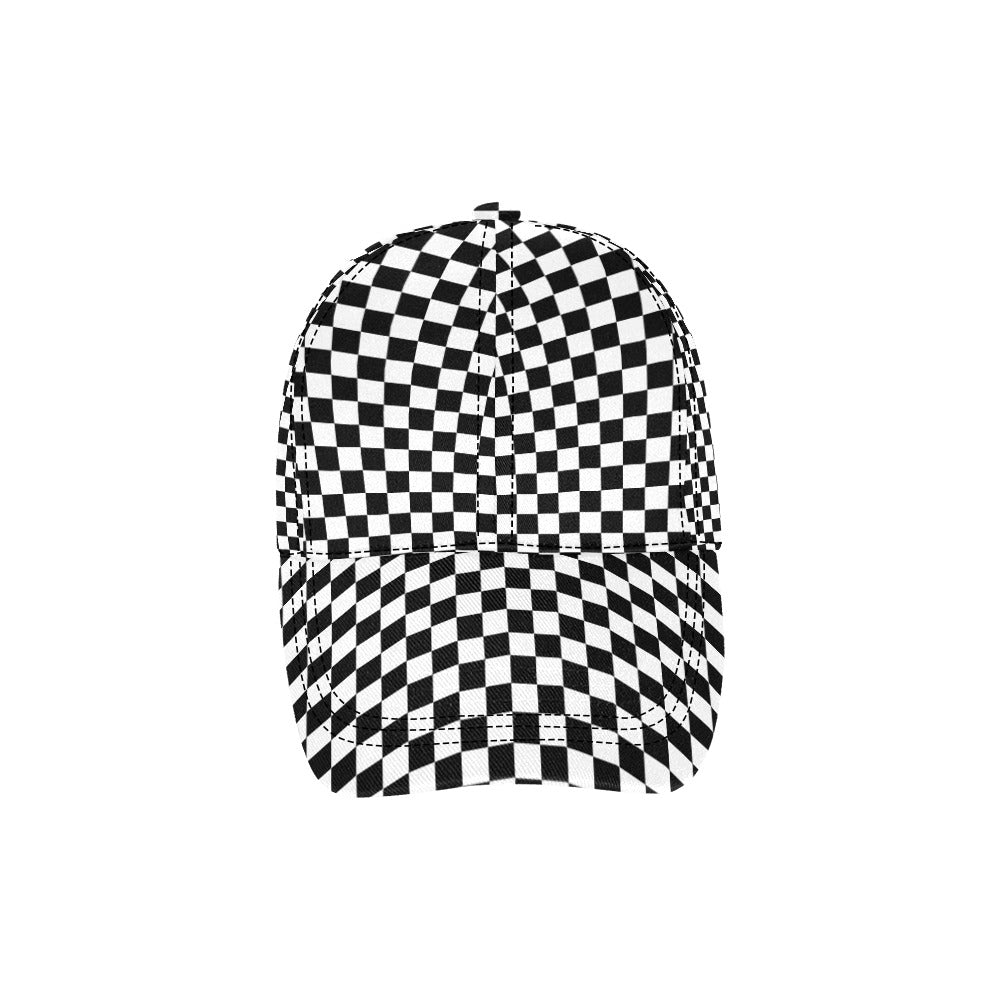 Unisex Checkerboard Cap