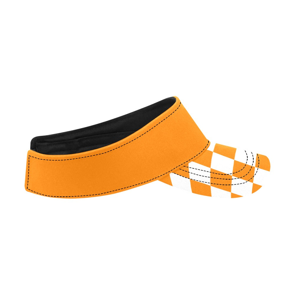 Unisex Checkerboard Sportswear Visor