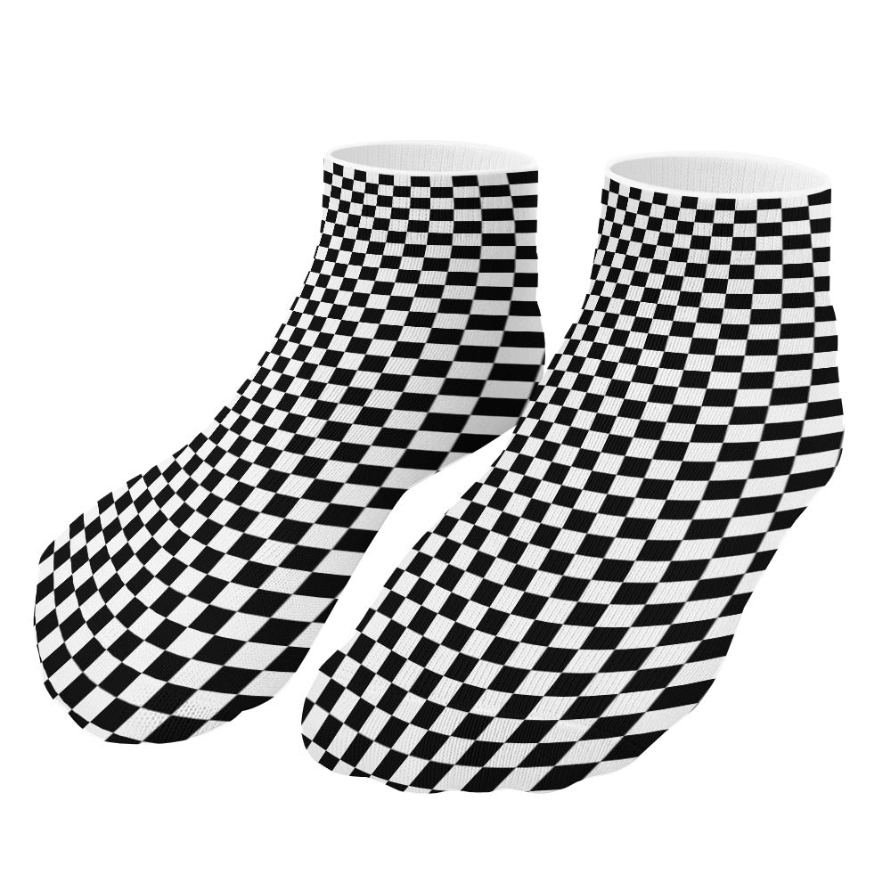 Checkerboard Socks 5 Pairs