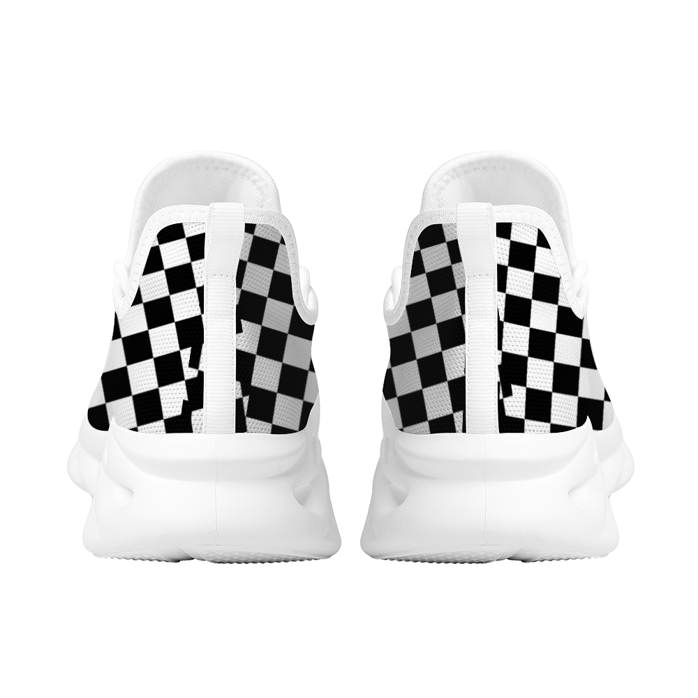 Checkerboard Unisex Fashion Sneakers