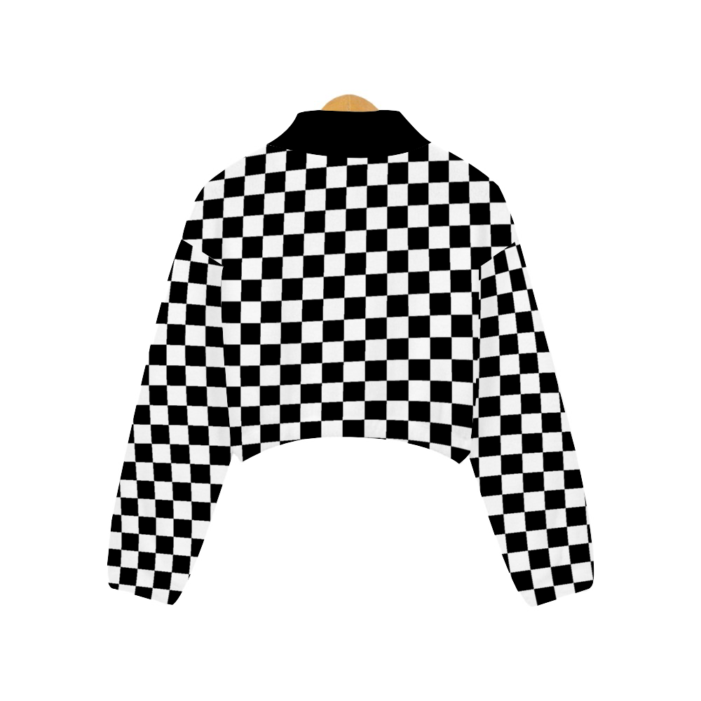 Personalized Women's Short Flannel Coats Casual Jackets Outwear