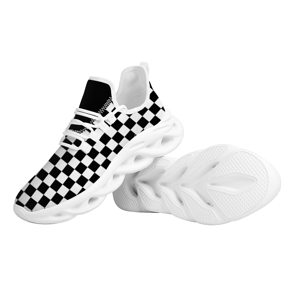 Checkerboard Unisex Fashion Sneakers