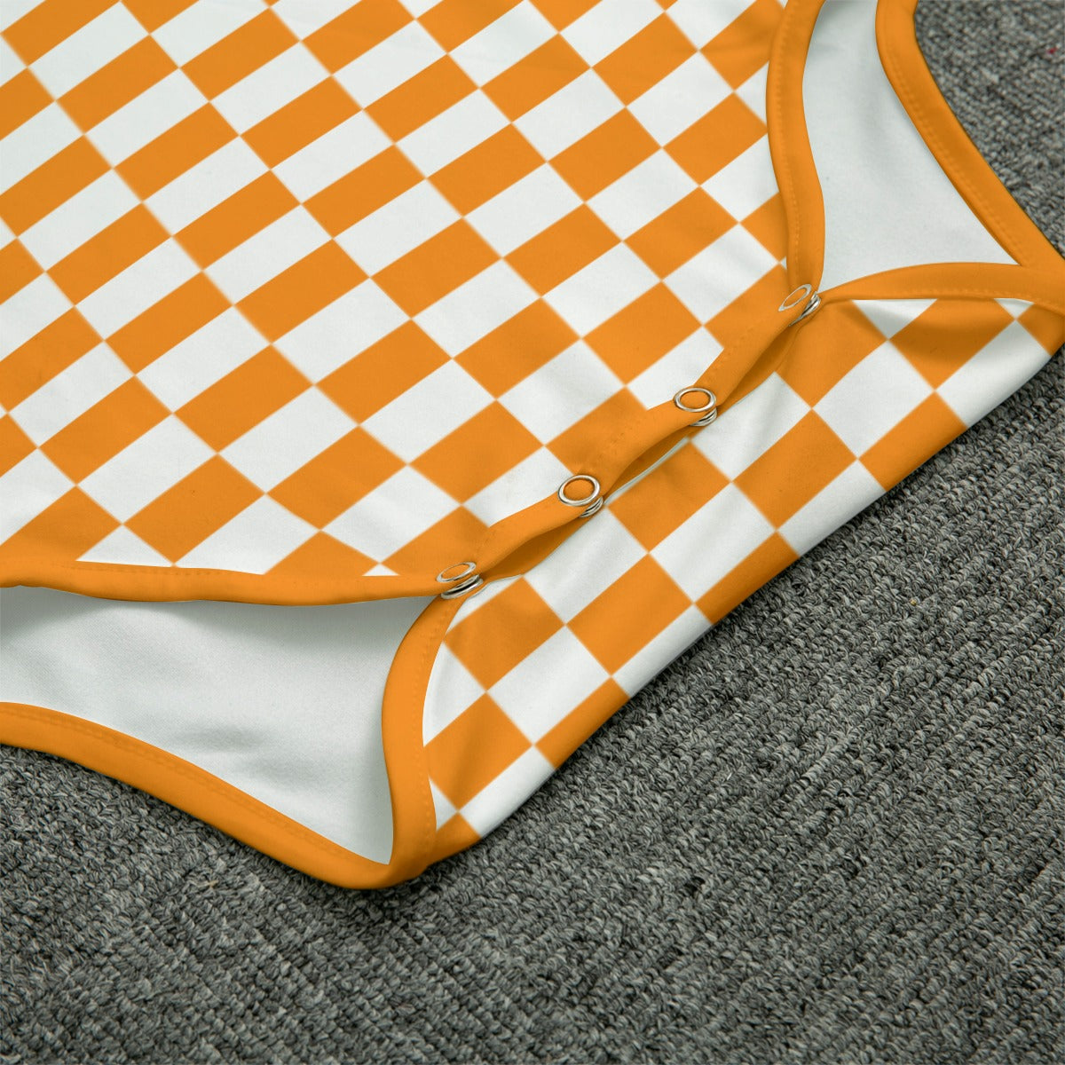 Adult Checkerboard Bodysuit Romper