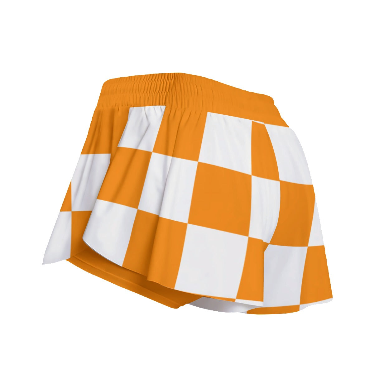 Checkerboard Women's Sport Skirt With Pockets