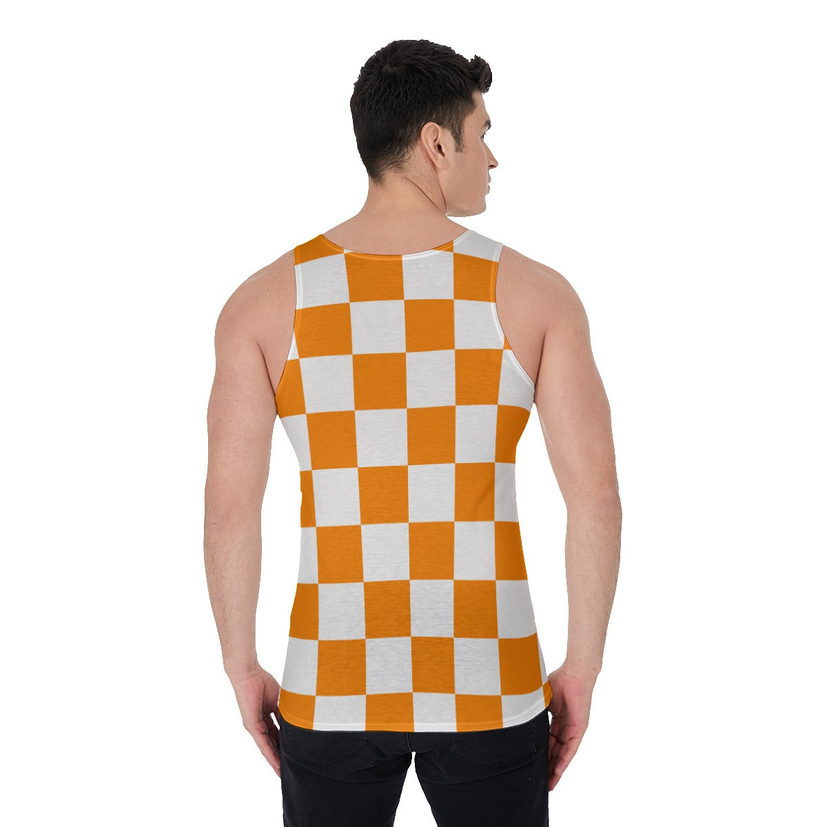 Men's Checkered Tank Top