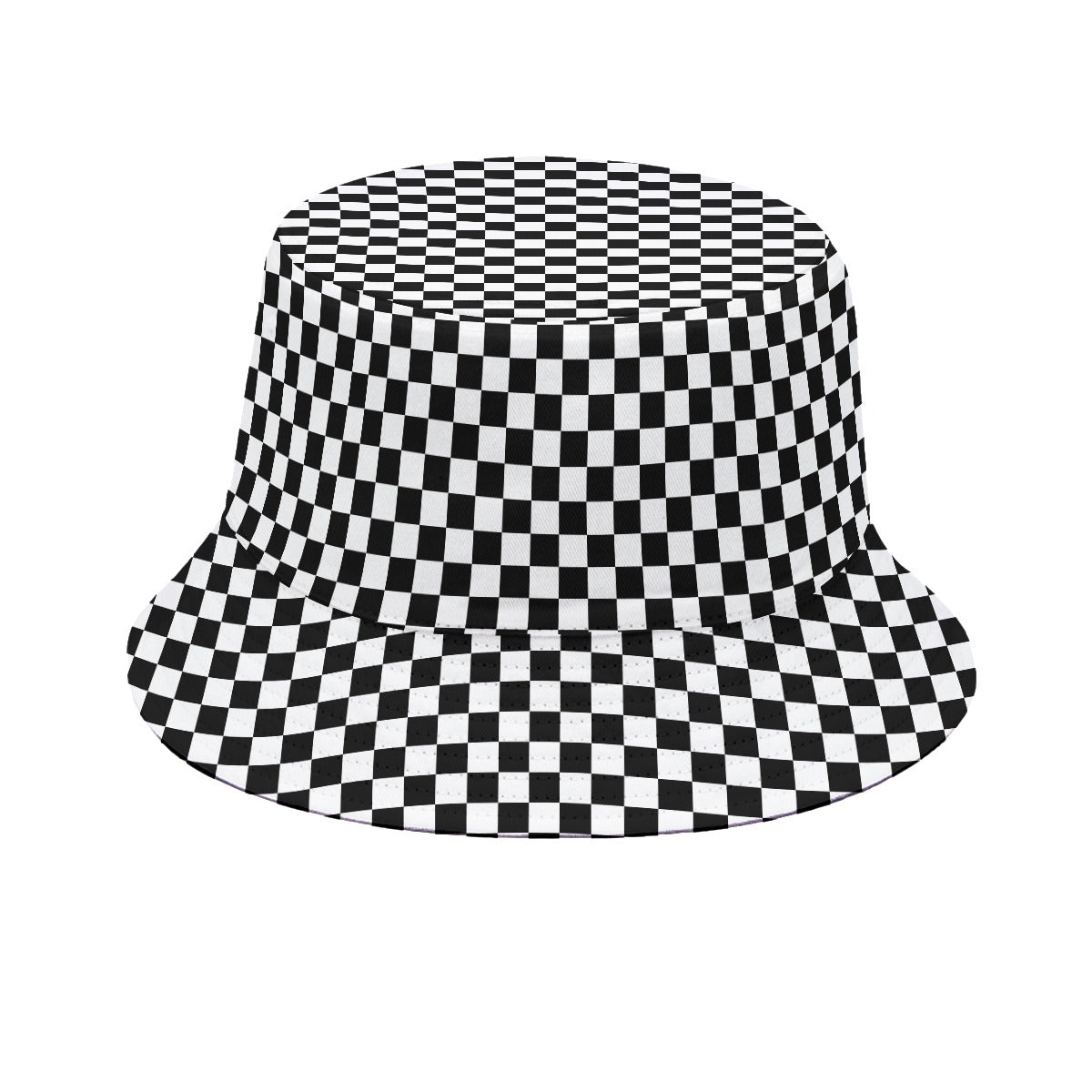 Checkerboard Fisherman Bucket Hat