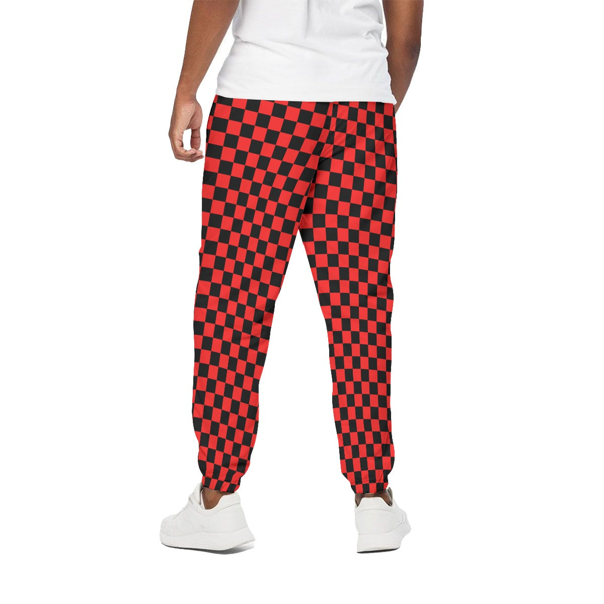 Checkerboard Unisex Jogging Pants 100% Cotton