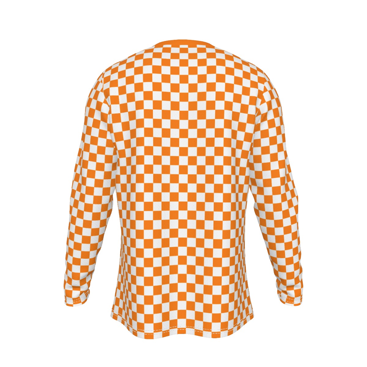 Checkerboard Men's Long Sleeve T-Shirt