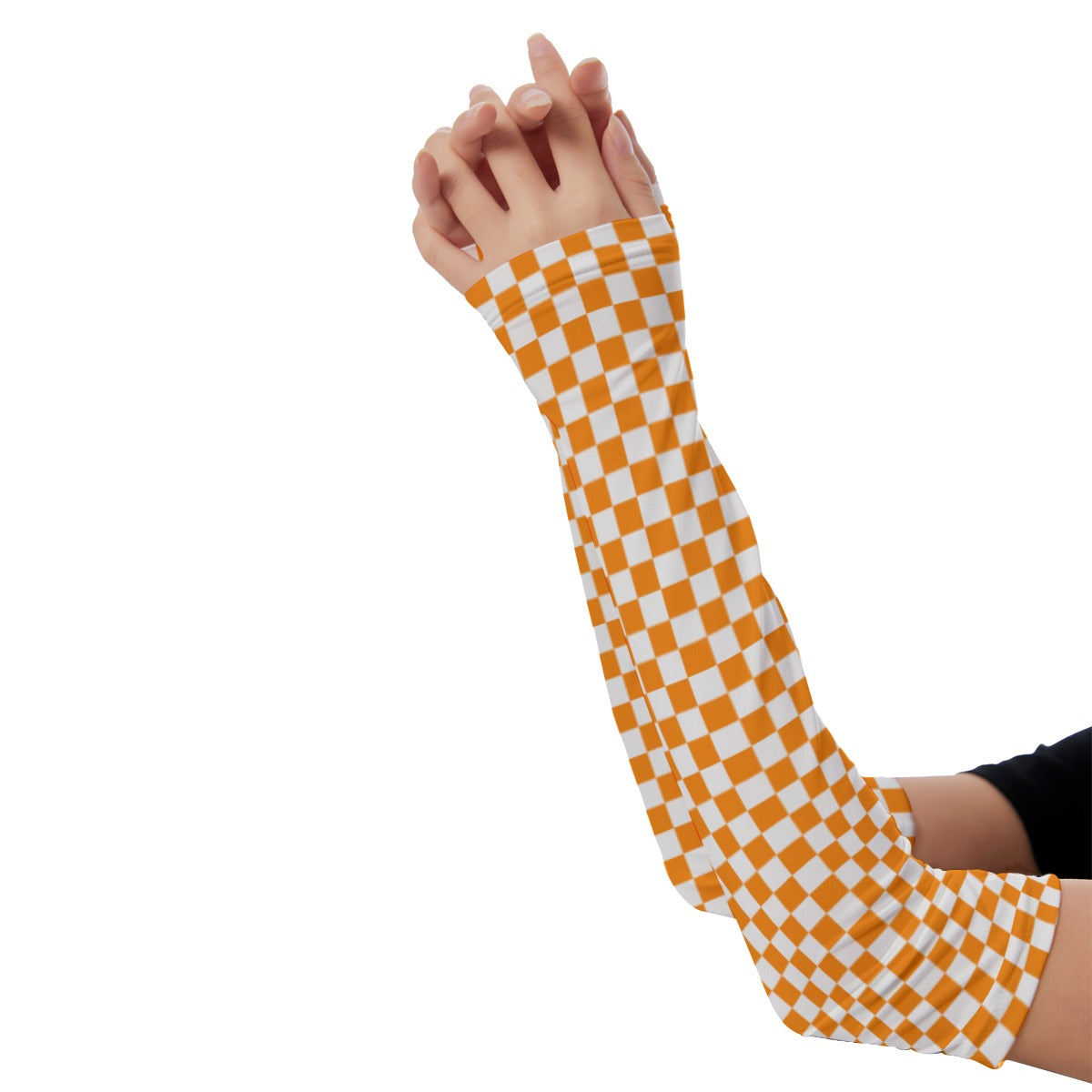 Checkerboard Unisex Sunscreen Arm sleeve