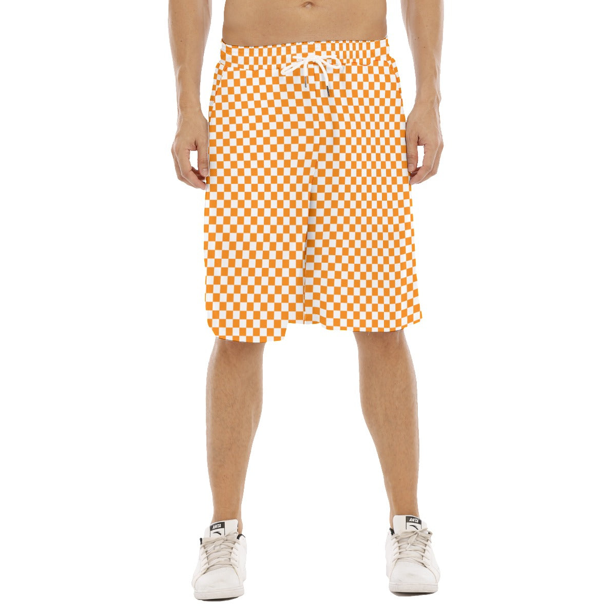 Checkerboard Men's Loose Shorts