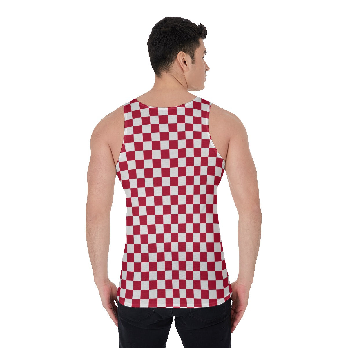 Checkerboard Men's Tank Top
