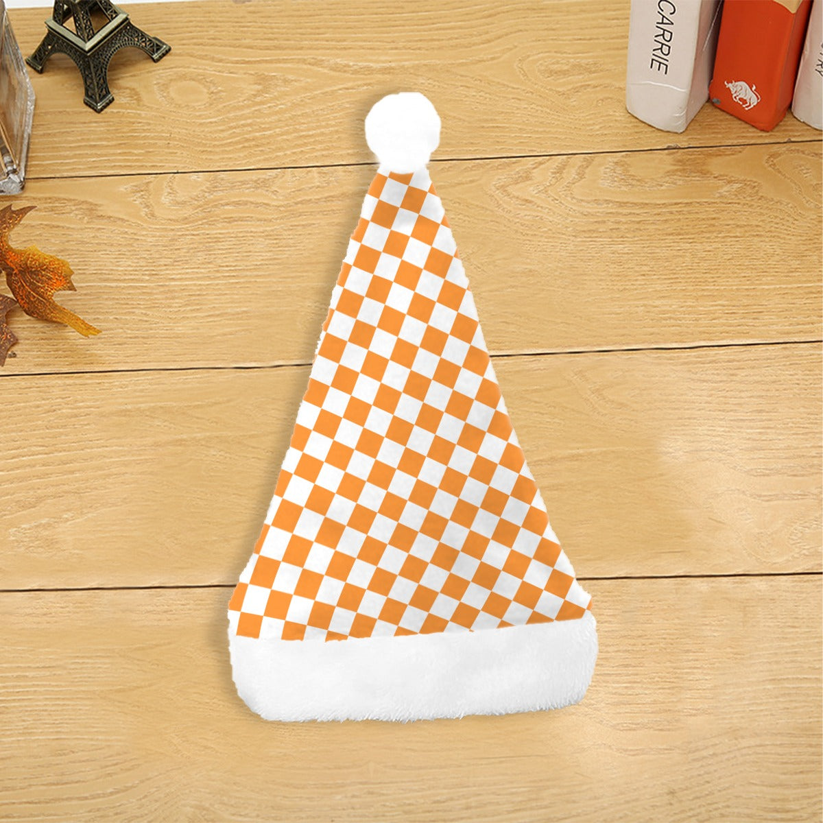 Checkerboard Christmas Santa Hat
