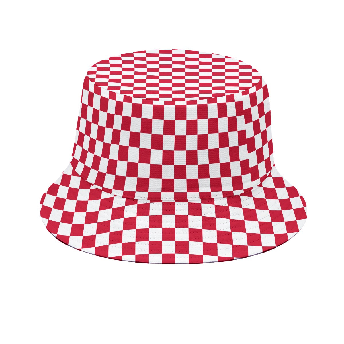 Checkerboard Fisherman Bucket Hat