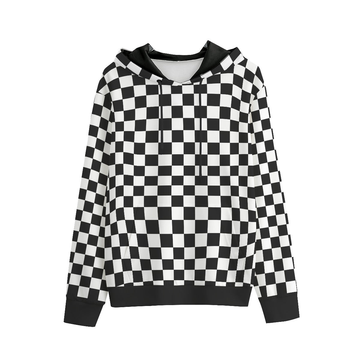Checkerboard Unisex Pullover Hoodie